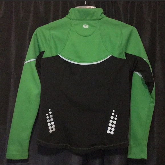 NEW SUGOI Reflective Green Bike Jacket - Picture 5 of 8